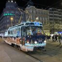 Vánoční tramvaj Praha Foto: ©Šárka Kobrynová