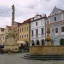 Měšťanské domy na náměstí T. G. Masaryka v Třeboni