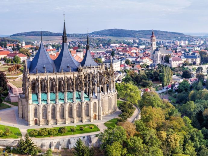 Kutná Hora, Chrám svaté Barbory. Foto: © České dědictví UNESCO