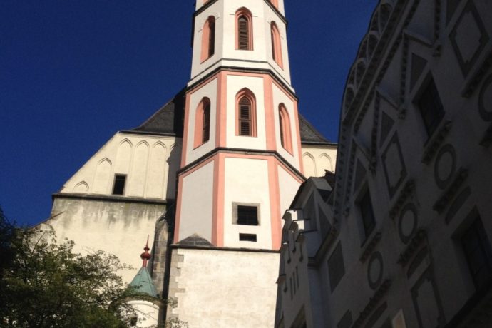 Český Krumlov-Kostel sv. Víta