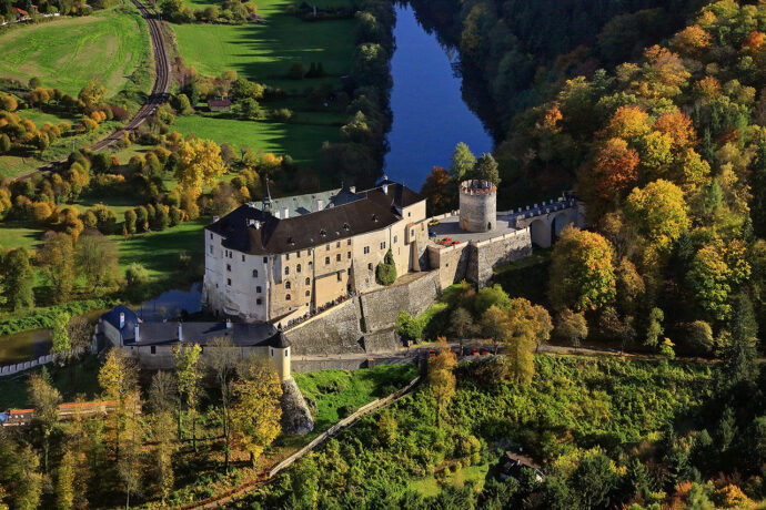 Hrad Český Šternberk. Foto: ©Libor Svacek