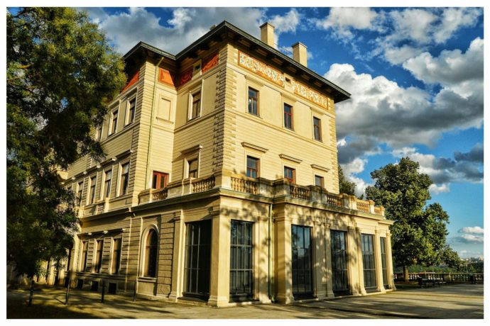 Havlíčkovy sady a Grobeho vila, Riegrovy sady