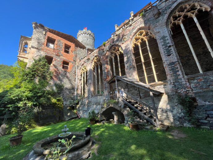 Horní hrad Hauenštejn. Foto: © Michael Kolář