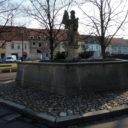 Kašna a Mariánský sloup v Soběslavi