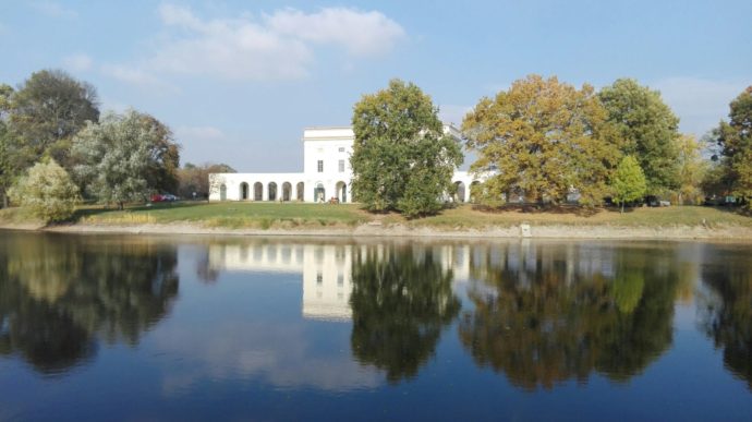 Pohansko - pohled od rybníčku. Foto © Jan Pospíšil