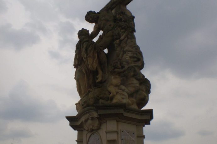 Sousoší sv. Luitgardy