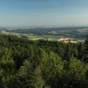Žaltman. Nejvyšší hora Jestřebích hor s rozhlednou