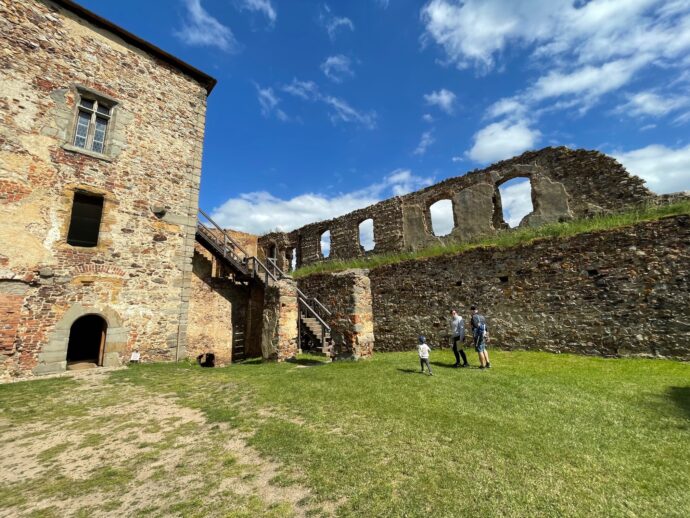 Hrad Točník. Foto © se svolením Šárka Kobrynová