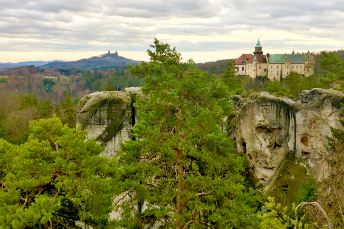Zámek Hrubá Skála. Foto: ©Ľudmila Broklová