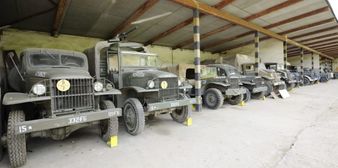 Rozsáhlá expozice transportérů, tanků a dělostřelectva, foto: www.vojenskemuzeumrokycany.cz