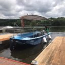 Přívoz Purkarec – zkratka pro pěší i turisty na Vltavské stezce mezi Hlubokou a Týnem
