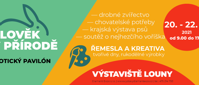 Výstava ČLOVĚK V PŘÍRODĚ spojená s výstavou Řemesla a kreativita