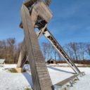 Neobvyklá rozhledna a tajemný kámen