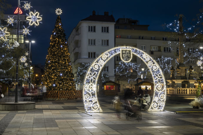 Vánoční trhy na Masarykově náměstí. Foto: ©Ostrava