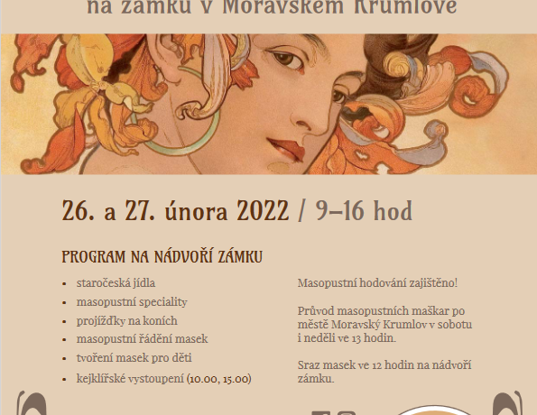 Masopust na zámku v Moravském Krumlově