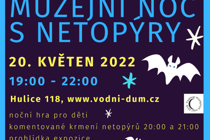 Muzejní noc s netopýry ve Vodním domě