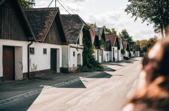 Kellergasse, Weinviertel, Weinherbst, Herbst. Foto: ©Niederösterreich Werbung/ Romeo Felsenreich