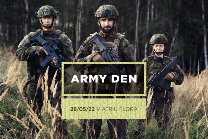 Oblíbený Army den po dvou letech opět v Atriu Flora