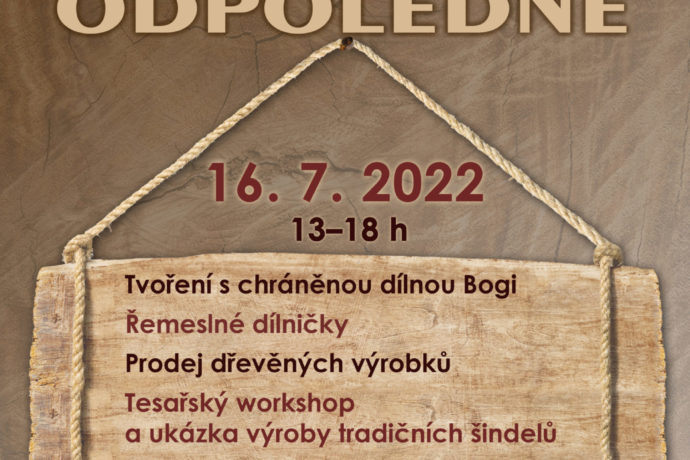 Dřevěné odpoledne v Památníku K. H. Máchy v Doksech