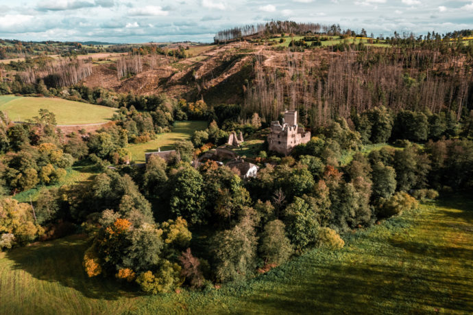 Zřícenina hradu Rokštejn. Foto: ©Eliška Hudcová, Brána Jihlavy