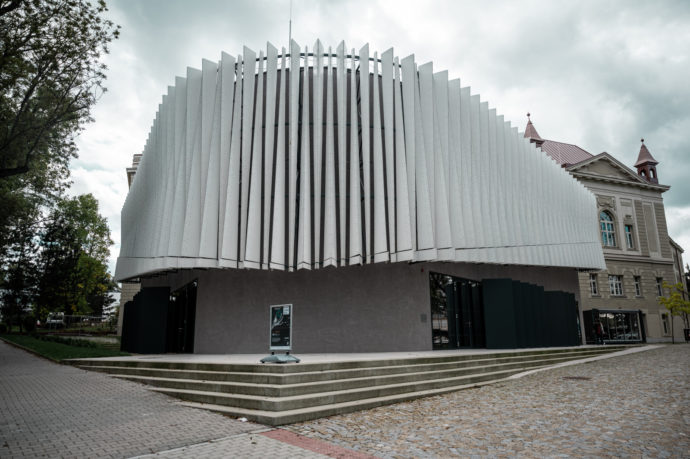 Aula Vysoké školy polytechnické v Jihlavě. Foto: ©Eliška Hudcová, Brána Jihlavy