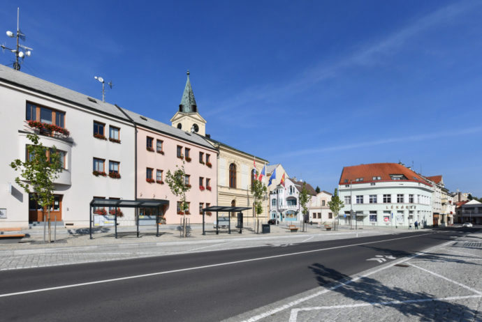Mnichovo Hradiště - náměstí T. G. Masaryka. Foto: ©Jaroslav Kocourek