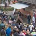 Jabkancová pouť v České Třebové. Tradiční pouť, na které se pečou sladké bramborové placky plněné tvarohem a sypané cukrem