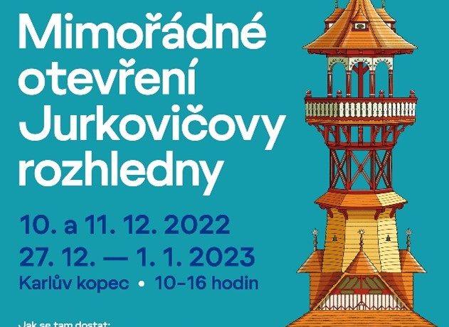 Jurkovičova rozhledna bude mimořádně otevřena