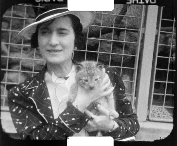 „Neznámá“ – Helena Zelinková. Zdroj: Rakouské filmové muzeum