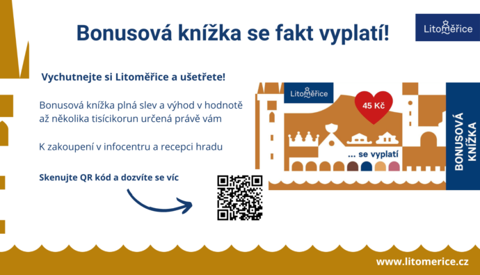 Bonusová knížka se v Litoměřicích opravdu vyplatí!