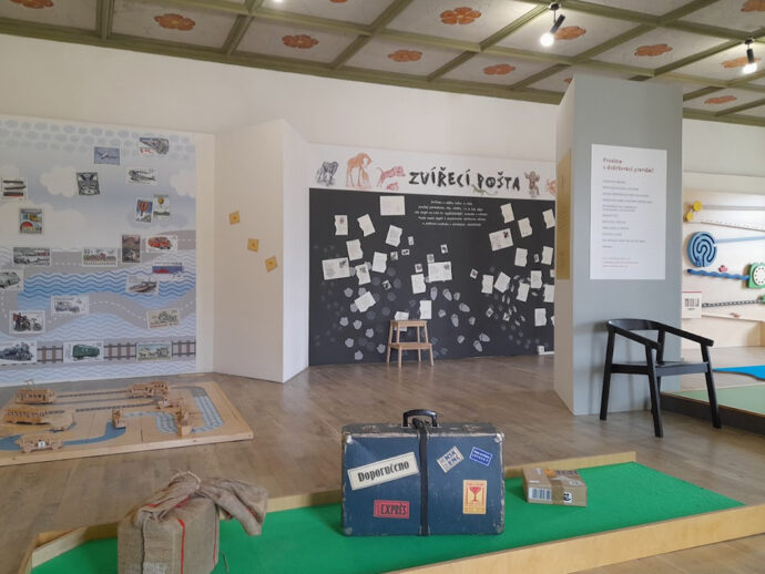 Poštovní muzeum ve Vyšším Brodě nabízí zábavu pro děti i dospělé
