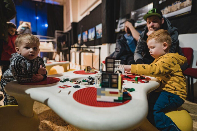 Herní expozice s LEGO® kostkami v Plzni