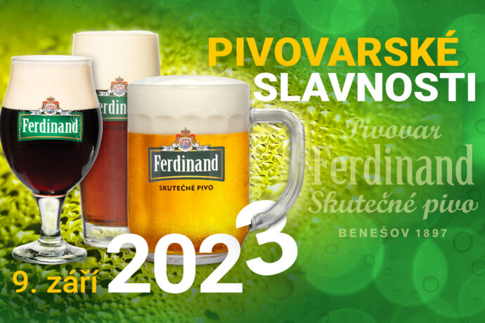 Pivovar Ferdinand pořádá slavnosti piva a jídla