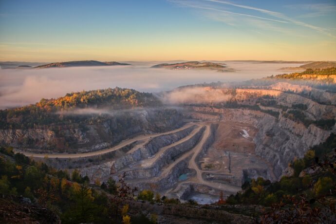 Dominanta Českého krasu _ lom Čertovy schody. Foto: ©Vít Volf