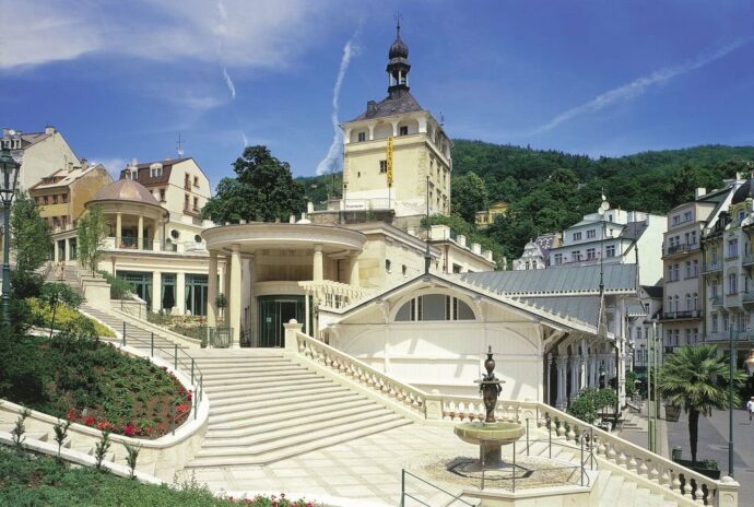Zámecká kolonáda v Karlových Varech. Foto: © Karlovy Vary