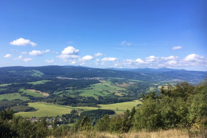 Vraní hory, Kralovecký Špičák a výhledy z něj. Foto: ©Ľudmila Broklová