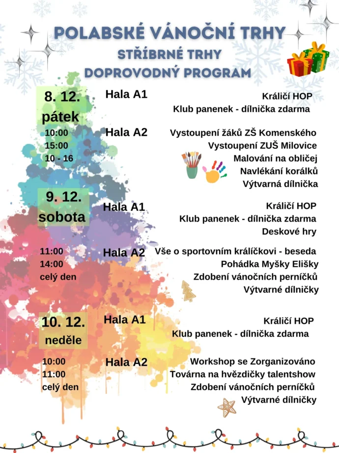 Polabské vánoční trhy. Foto: © VLL