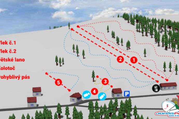 Ski JONAS PARK Ostružná
