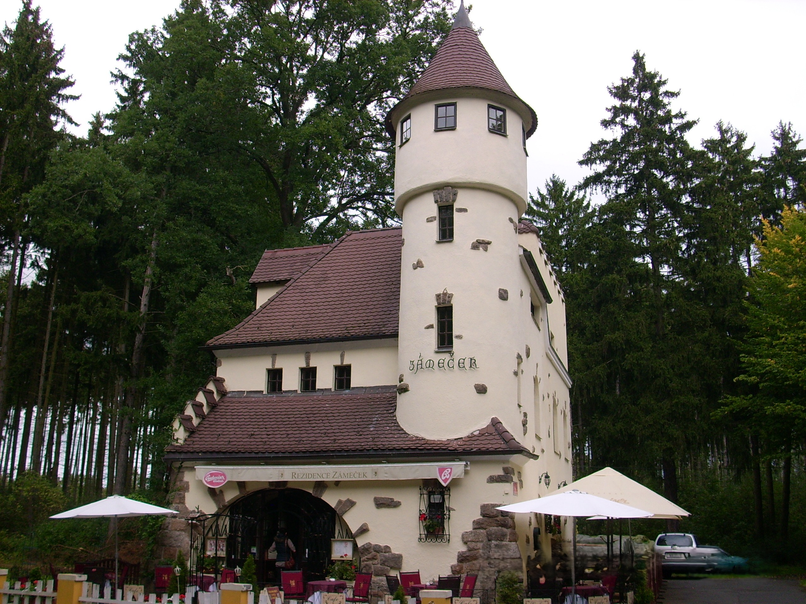 Rozhledna Zámeček ve Fr. Lázních. Foto: © Láďa Eliáš