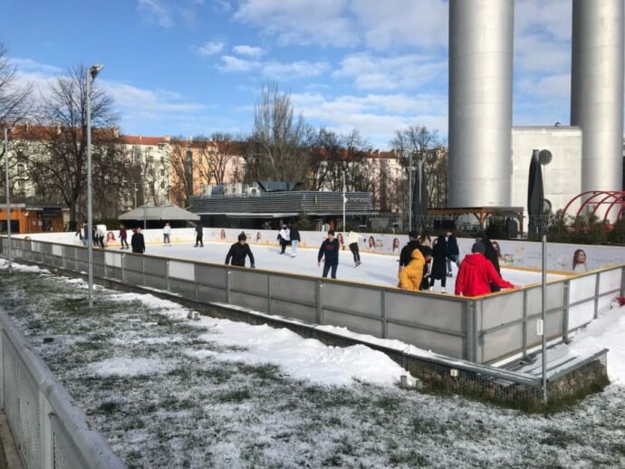 Bruslení pod Žižkovskou věží. Foto: ©Praha 3 