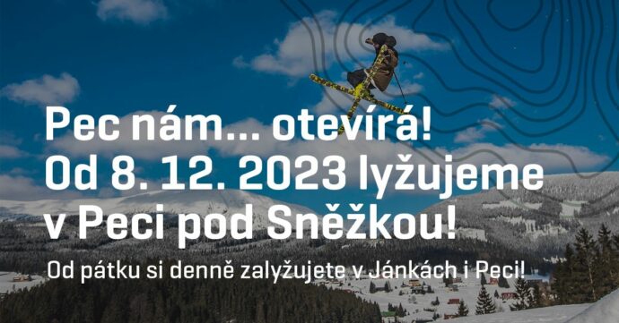 Nejen Pec pod Sněžkou se těší na zahájení zimní lyžařské sezóny 2023/2024.