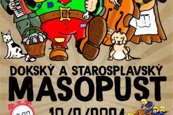 Masopust Doksy a Staré splavy 2024