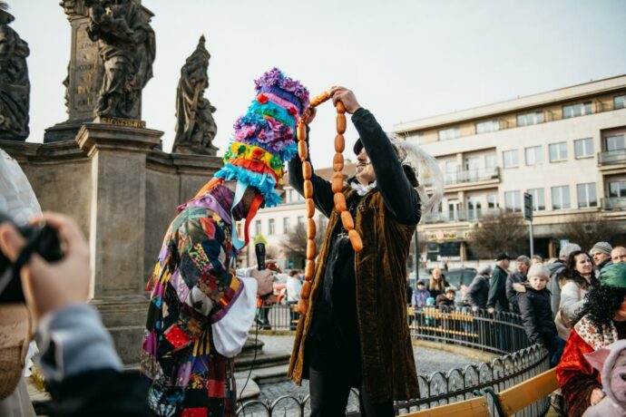Masopusty ve středních Čechách v roce 2024. Nymburk. Foto: ©SCCR