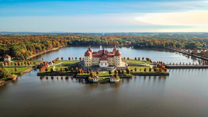 Zámek Moritzburg. Foto © Pixabay