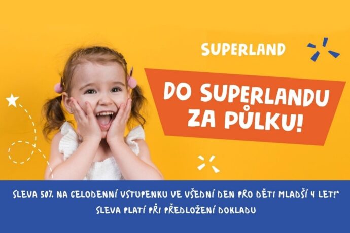Využijte super akce v Superlandu
