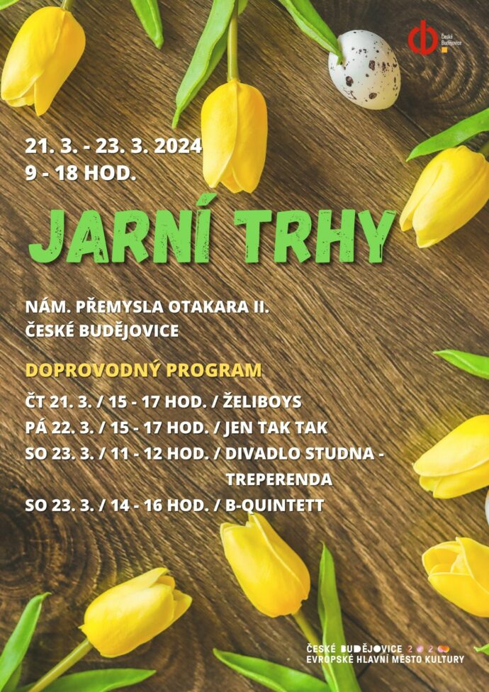 Velikonoční trhy České Budějovice 2024