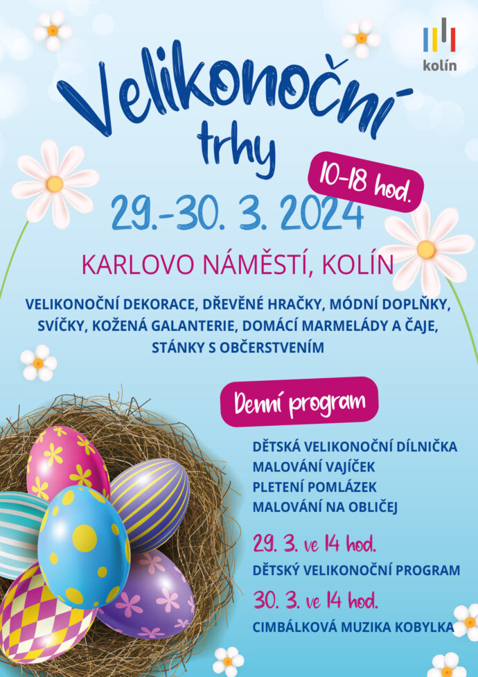 Velikonoční trhy Kolín 2024. Foto © Kolín žije