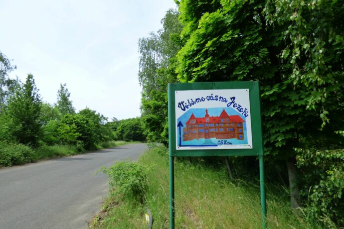 Zaniklá osada Jezeří