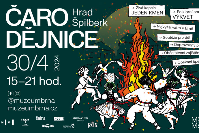 ŠPILBERK ŽIJE! Čarodějnicemi 2024