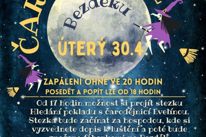 Pálení čarodějnic na Bezděku 2024